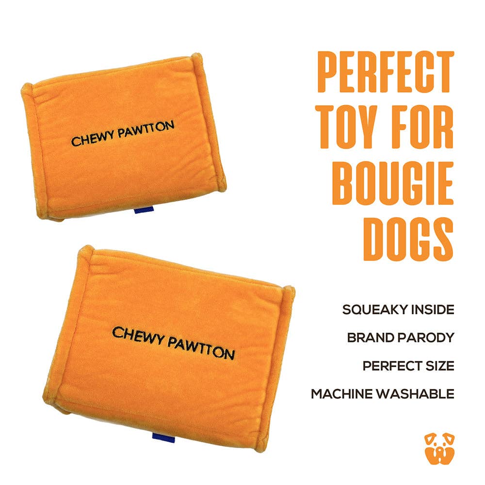 PAWTY Dog Toys Chewy Pawtton Dog Toy