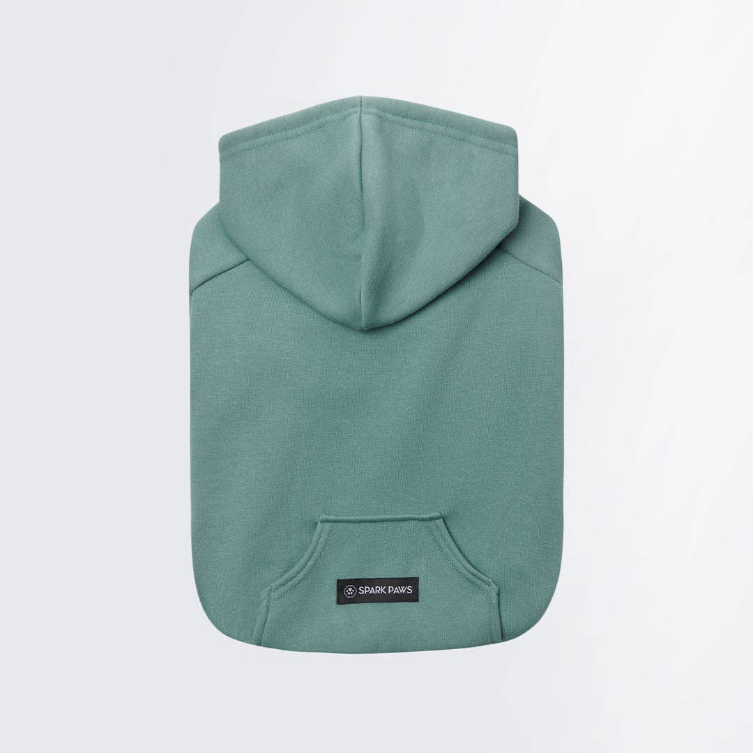 SparkPaws Essential Dog Hoodie - Teal