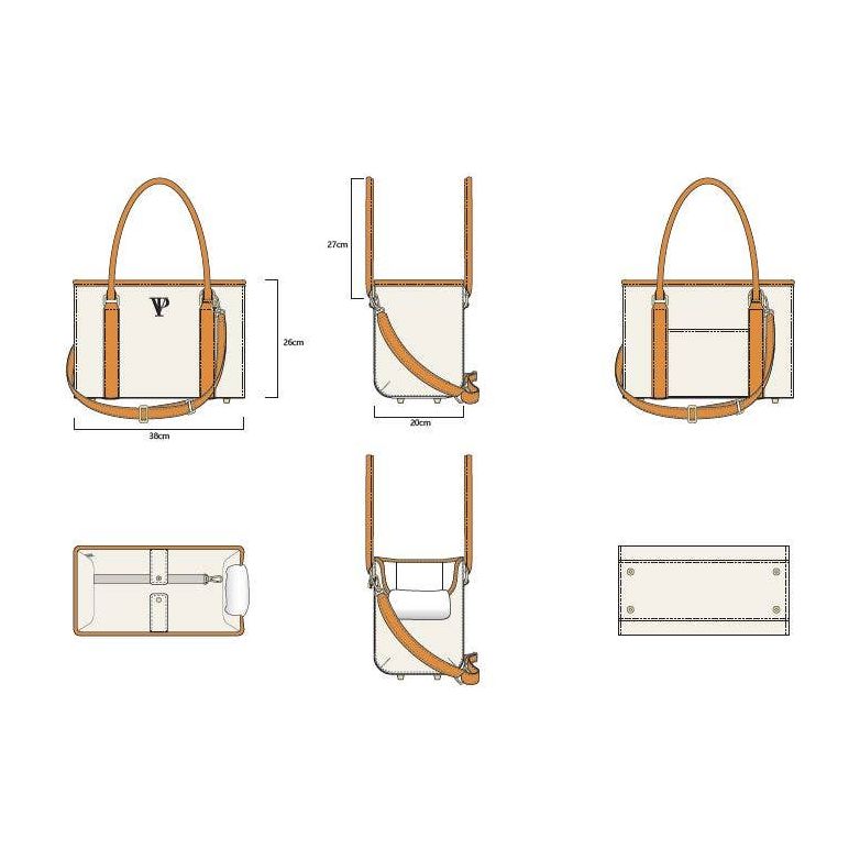 The V.I.PUP Collection Denim Victorian 88 & Gold Dog Carrier