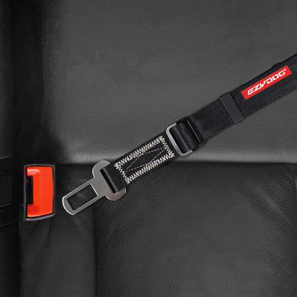 EzyDog Click Adjustable Car Restraint Black