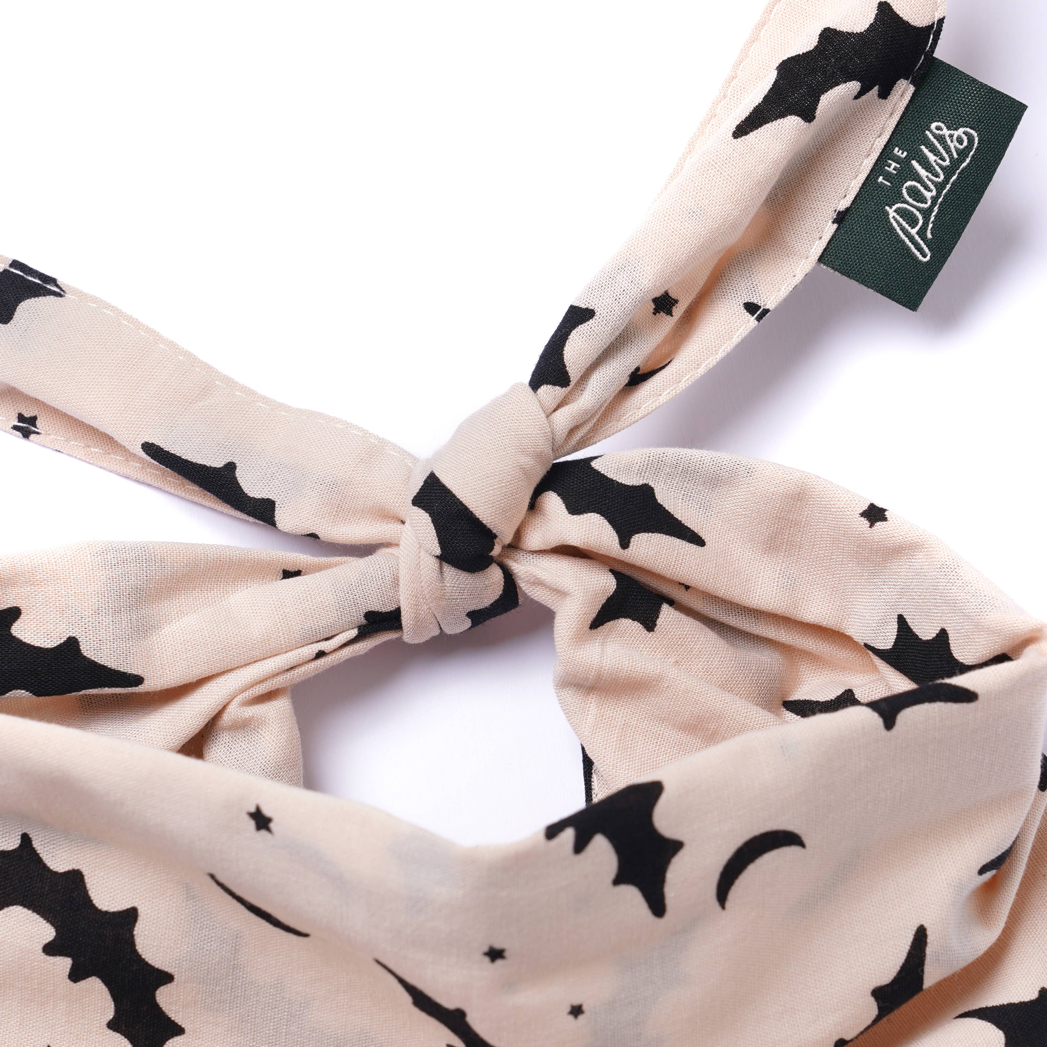 The Paws Twilight Halloween Bandana