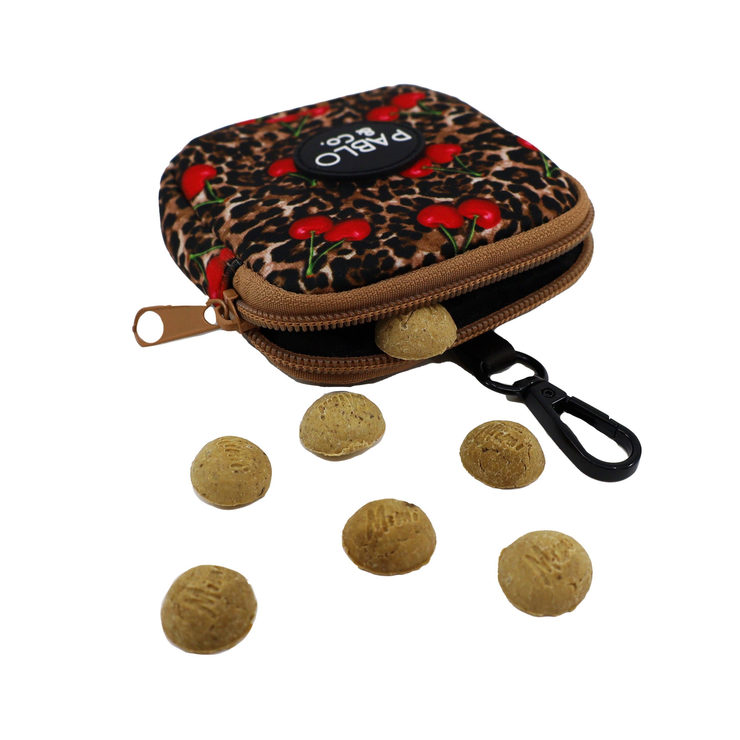 Pablo & Co Leopard Cherries Treat Pouch