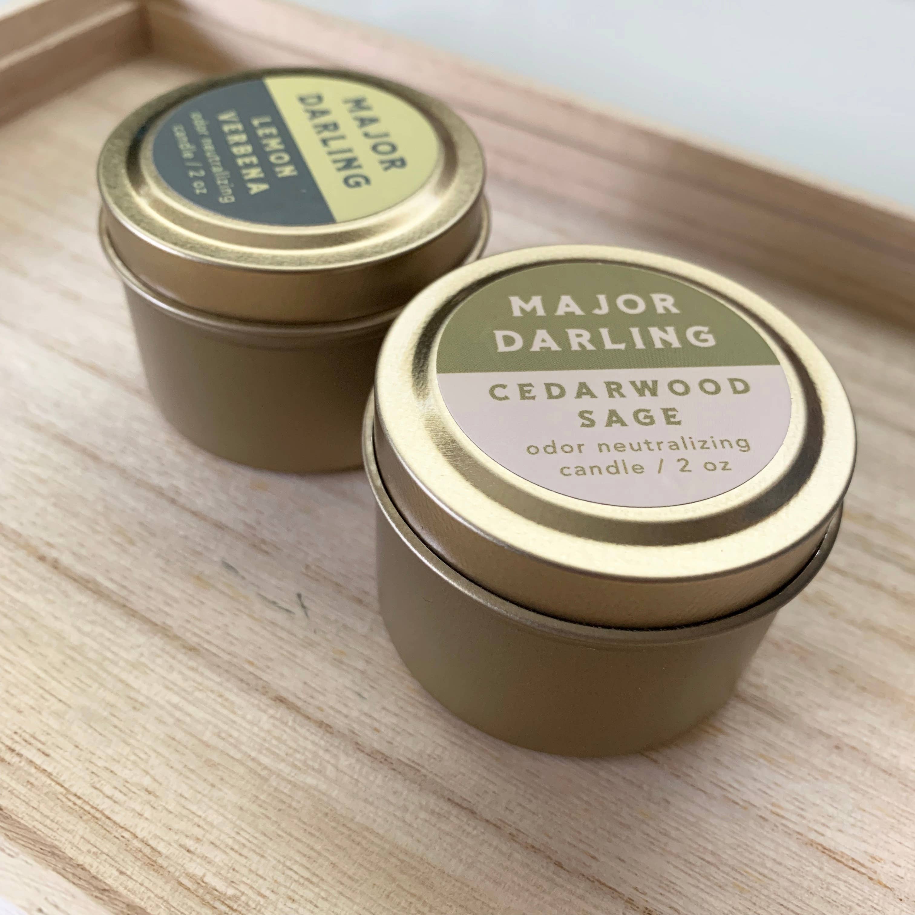 Major Darling Odor Neutralizing Candle