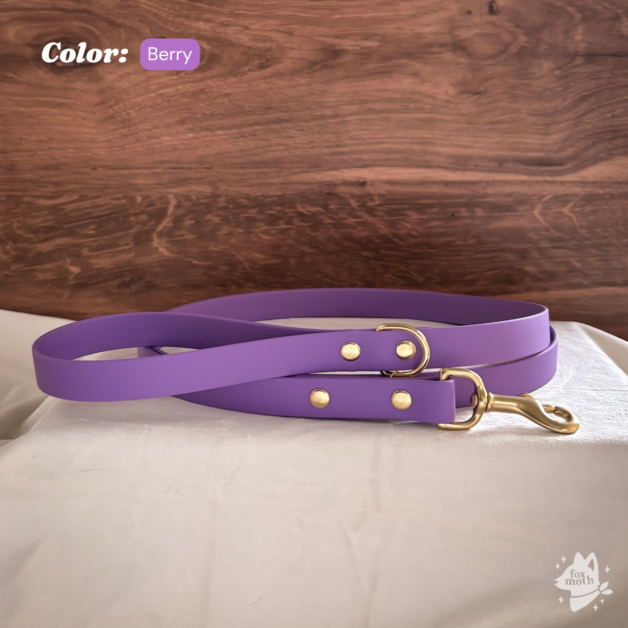 Foxmoth Biothane Waterproof Leash