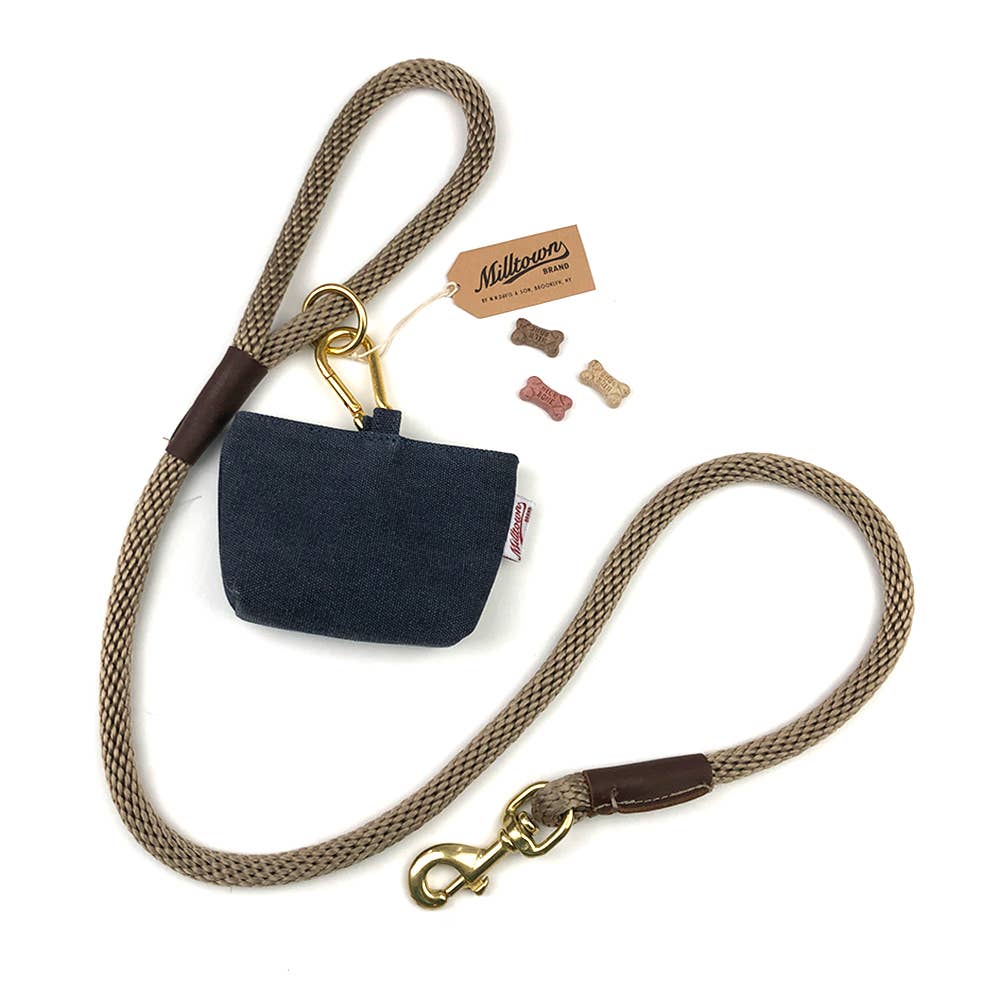 Milltown Brand Dog Treat Case - Pigment Washed Canvas