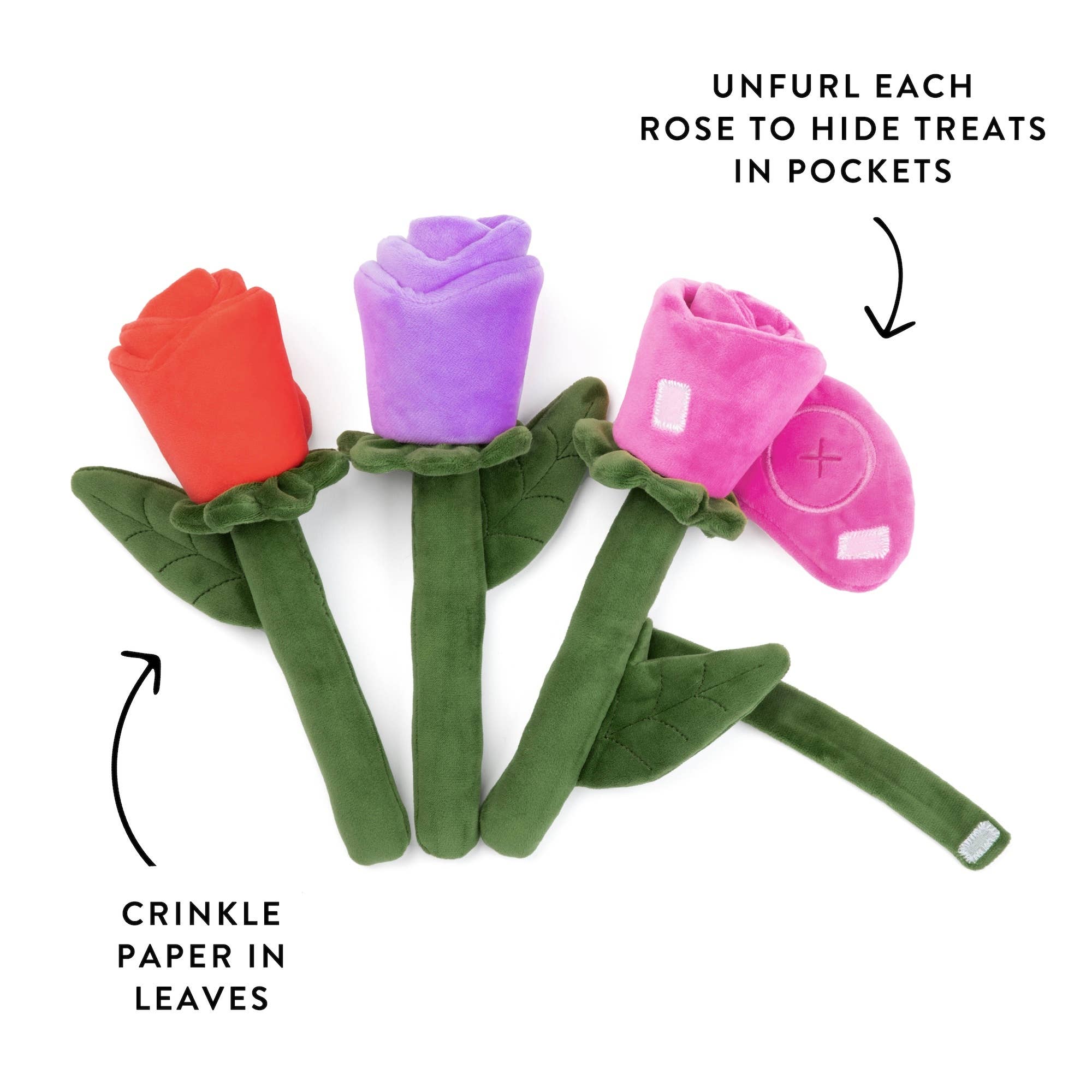 The Foggy Dog Bouquet of Roses