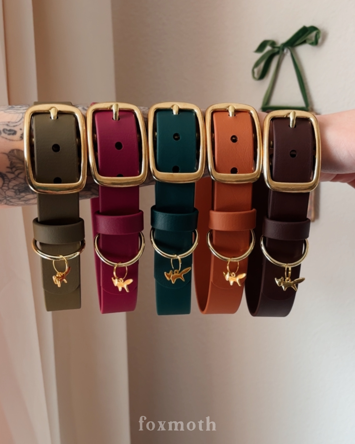 Foxmoth Waterproof Biothane Collar