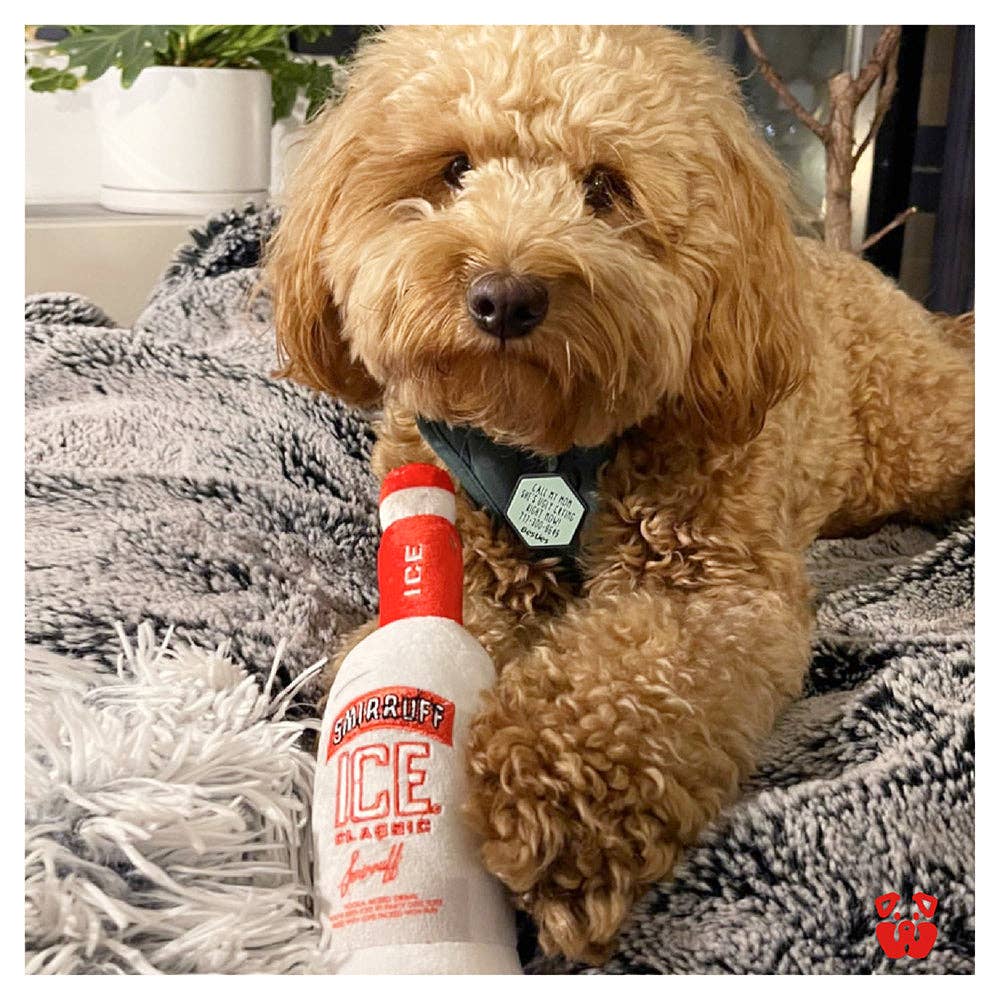 PAWTY Smirruff Ice Alcohol Dog Toy