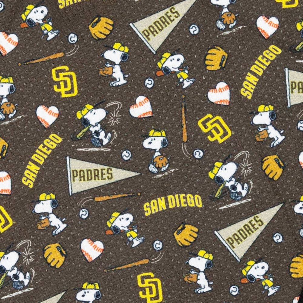 Sassy Woof MLB™ x Peanuts™ San Diego Padres™ Bandana