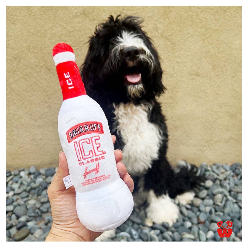 PAWTY Smirruff Ice Alcohol Dog Toy