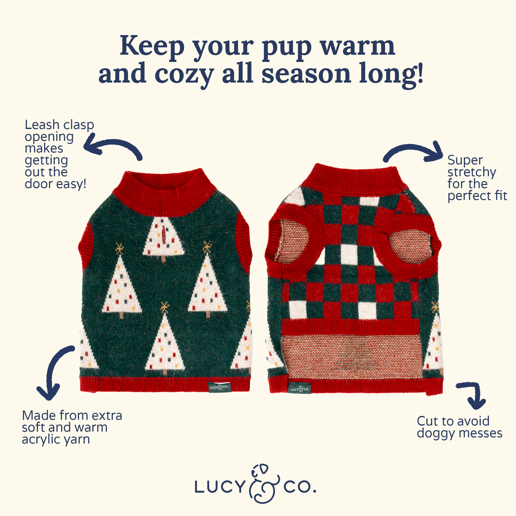 Lucy & Co. The Oh, Christmas Tree Sweater