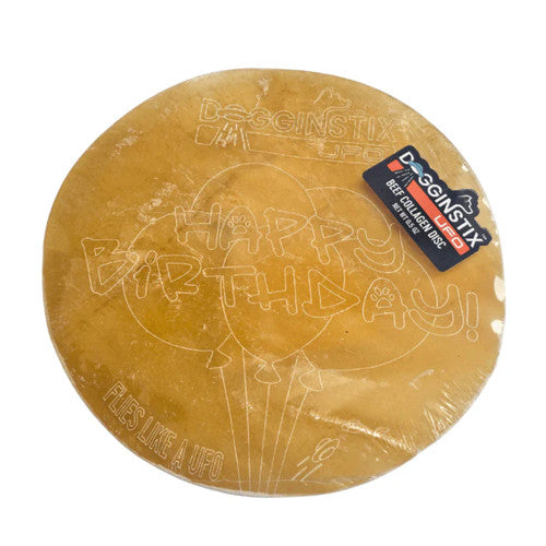 Dogginstix UFO Beef Collagen Disc