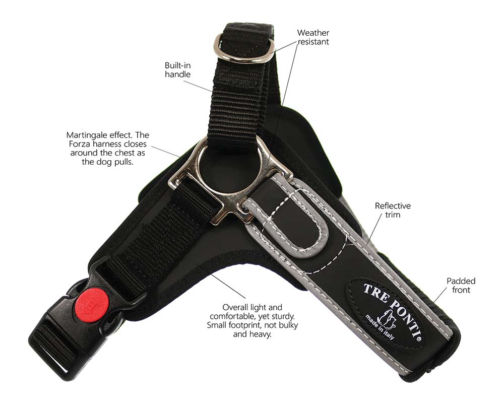 Tre Ponti Forza No Harness Black