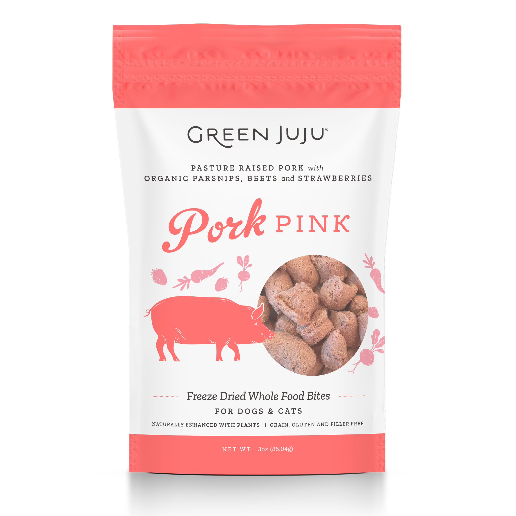 Green Juju Dog FD Pork Pink