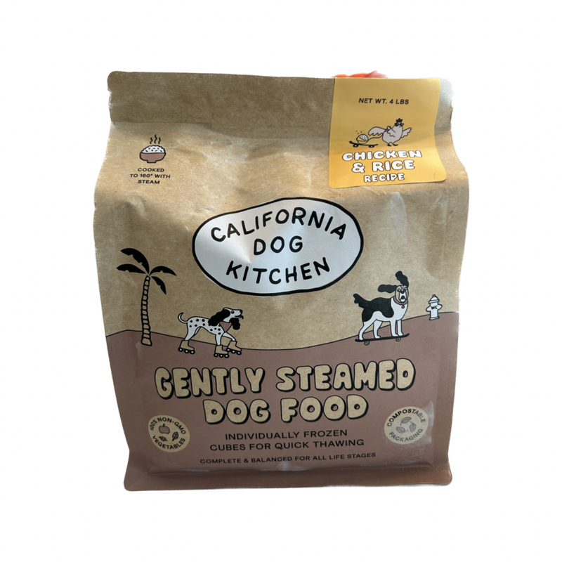 California Dog Kitchen - Chicken and Rice Cubes 4lbs