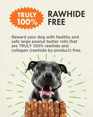 Canine Naturals Hide Free Peanut Butter Roll