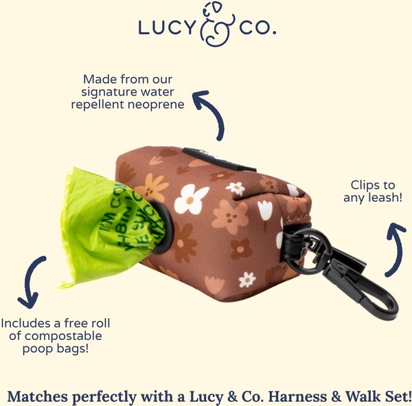 The Chocolate Meadows Poop Bag Holder
