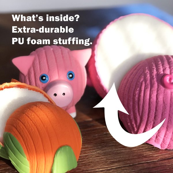 HuggleHounds Dog Ruff Poppy Pig Small