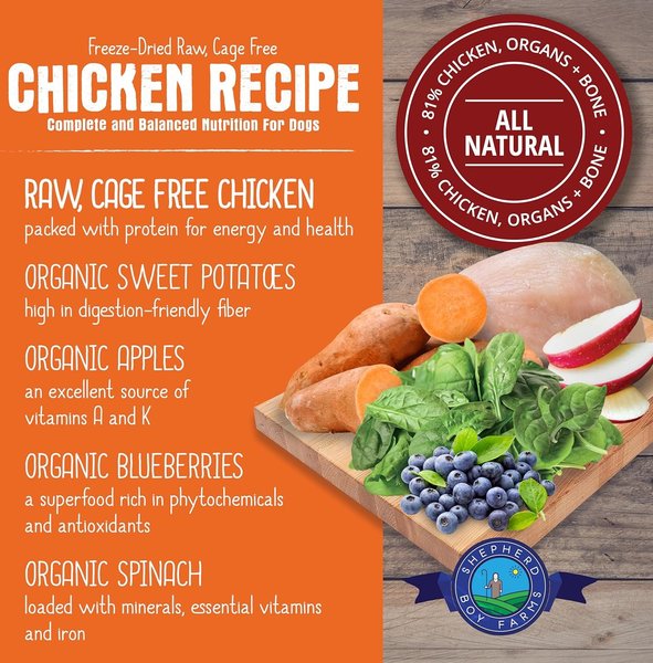 Shepherd Boy Farms Freeze Dried Chicken 14oz