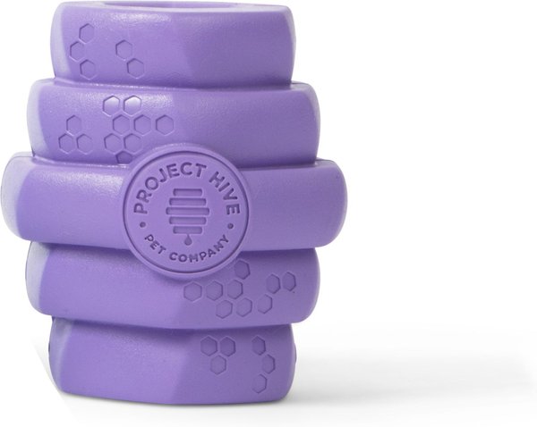 Project Hive Pet Company Hive Calming Lavender Scented Chew Dog Toy- Purple