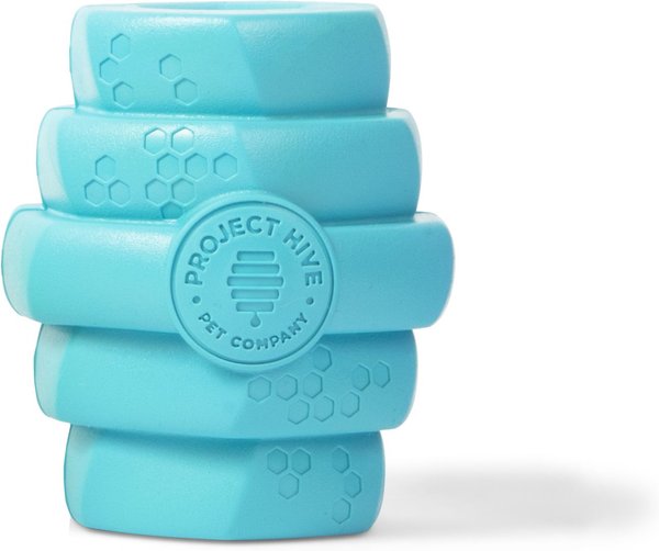 Project Hive Pet Company Hive Calming Vanilla Scented Chew Dog Toy- Blue
