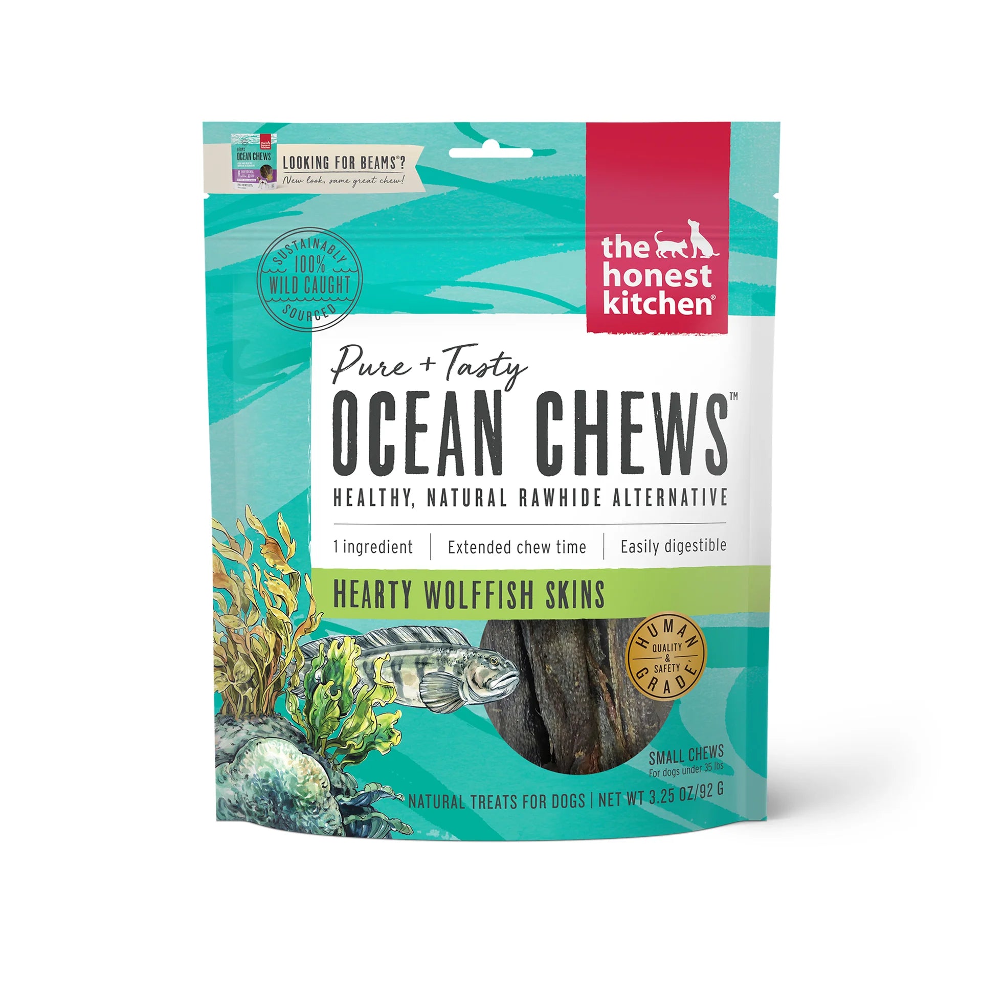 The Honest Kitchen Dog Beams Wolffish Chews