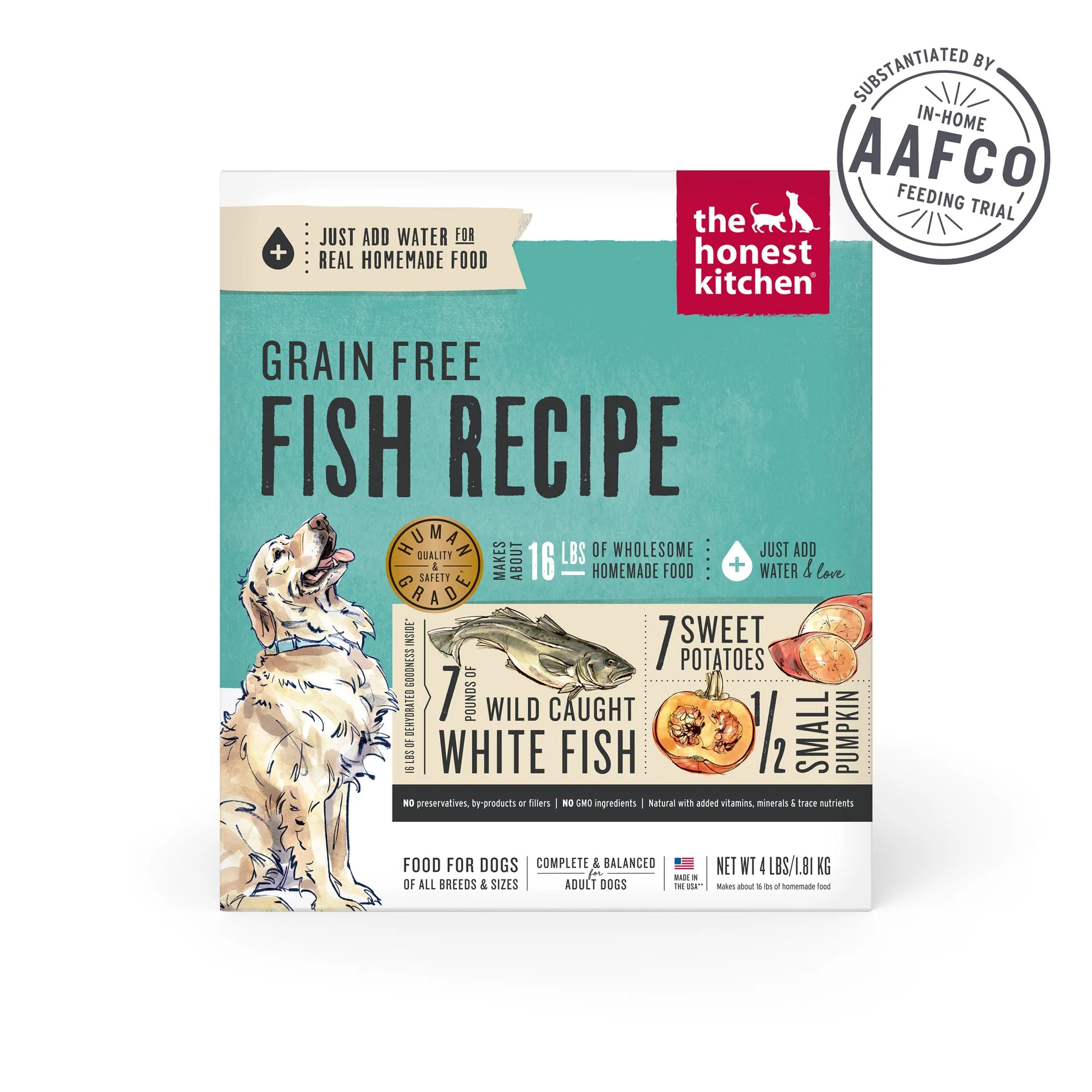The Honest Kitchen Dog Fish Grain Free
