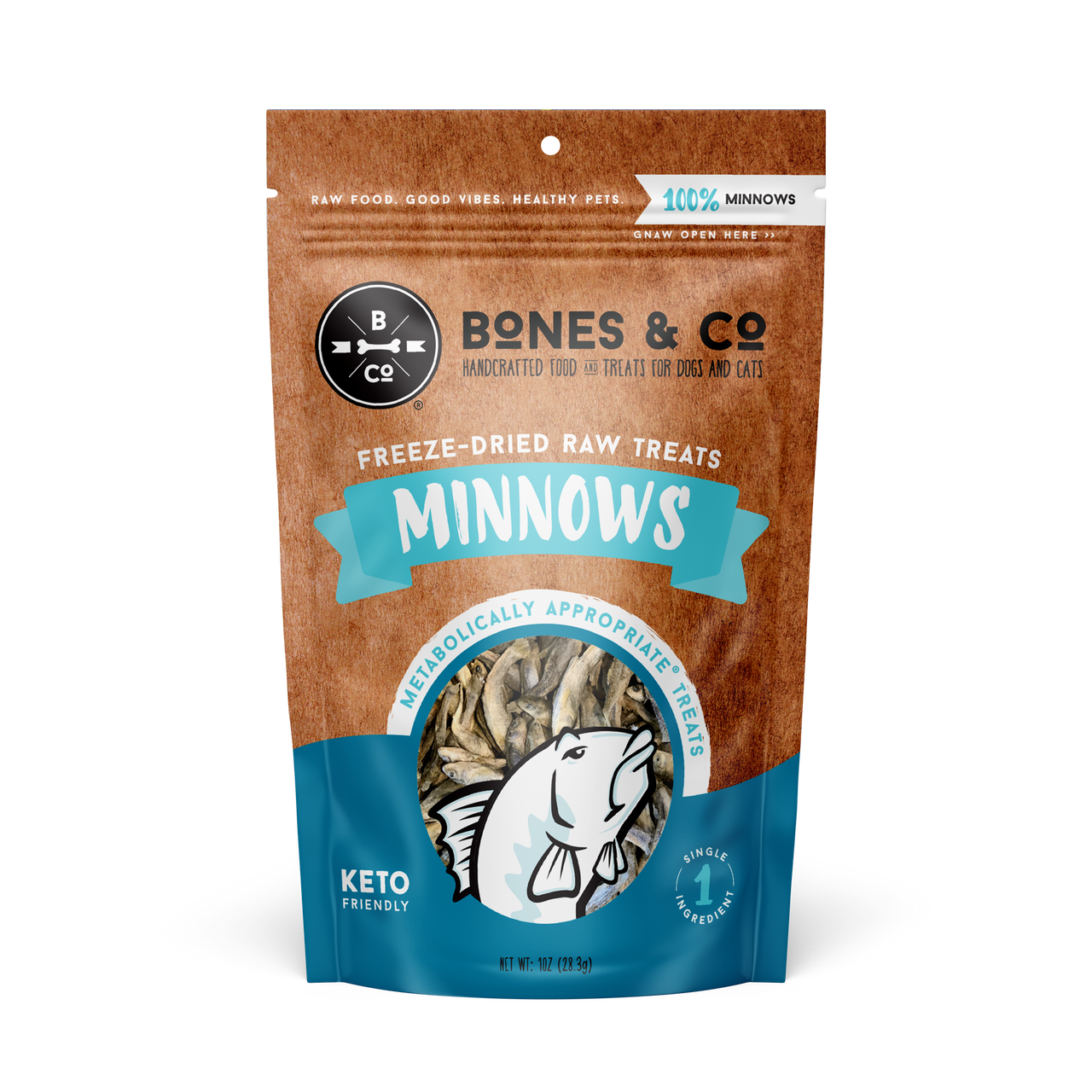 BONES & CO DOG CAT MINNOWS FD TREAT 1OZ