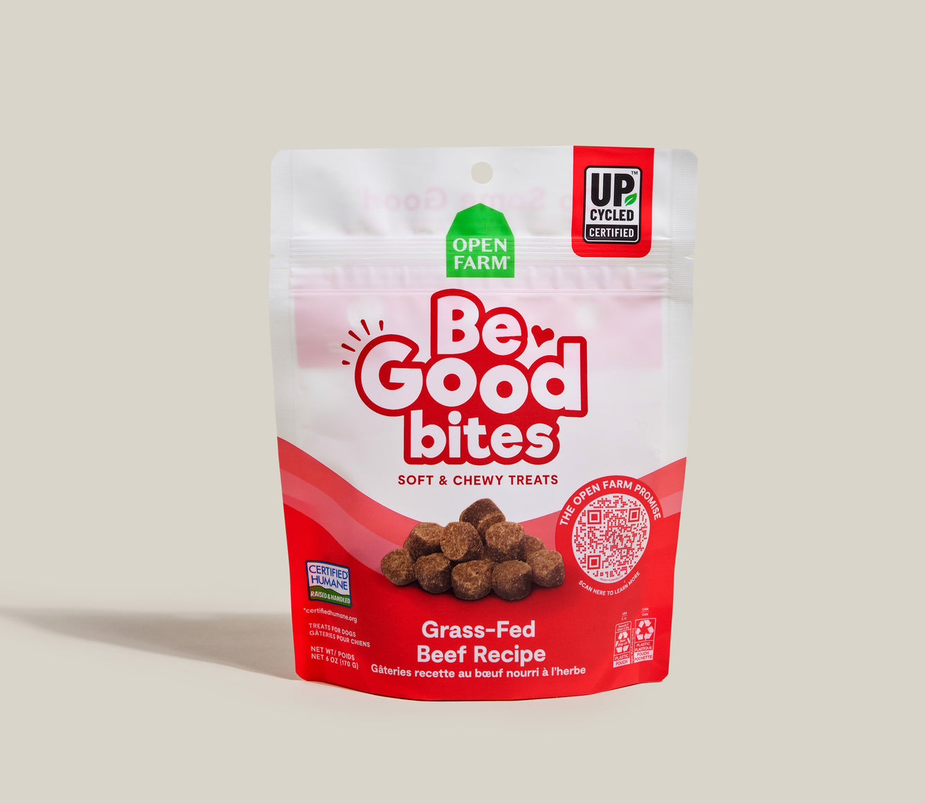 Open Farm Dog Be Good Bites Beef 6oz