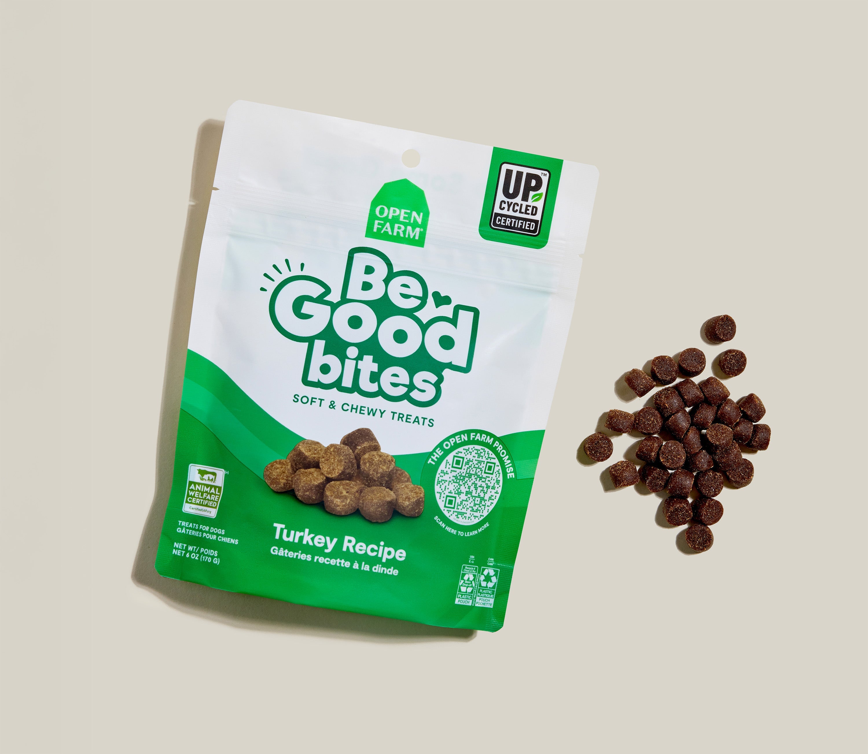 Open Farm Dog Be Good Bites Turkey 6oz