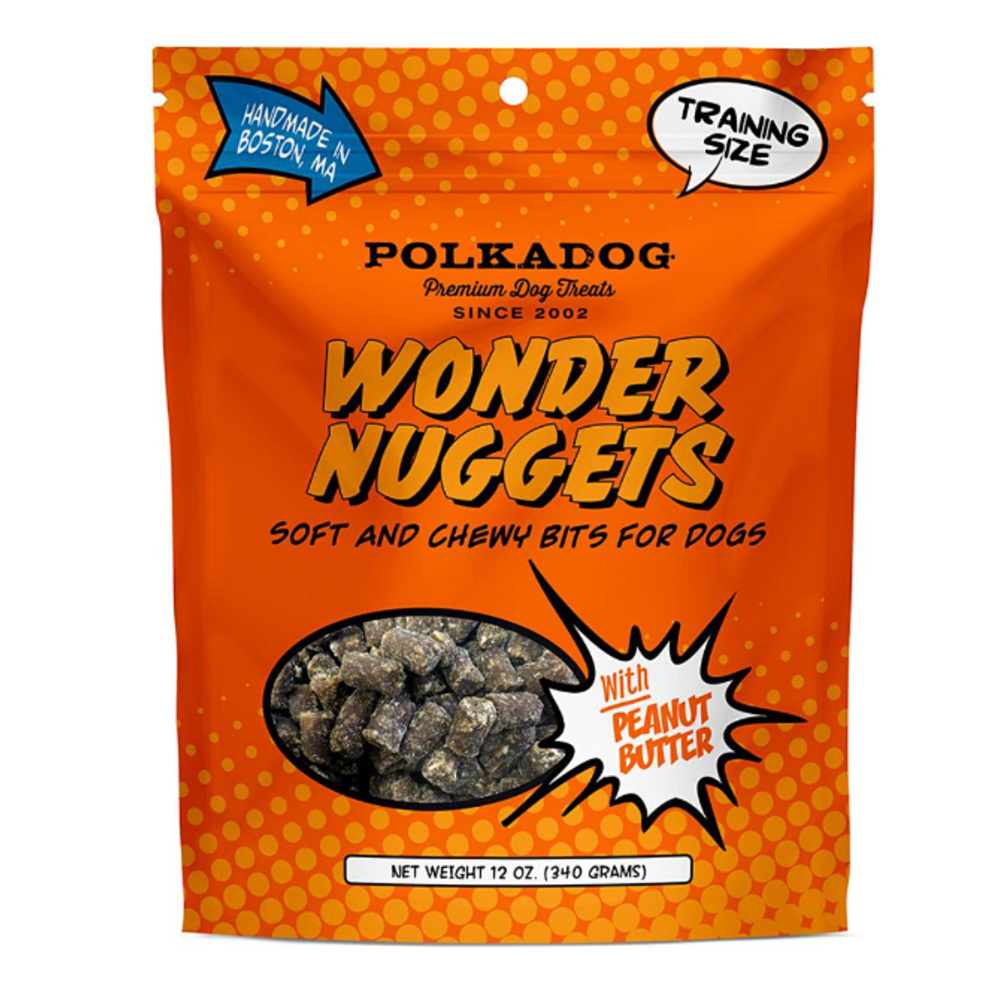 PolkaDog Bakery Wonder Nuggets Peanut Butter 10oz