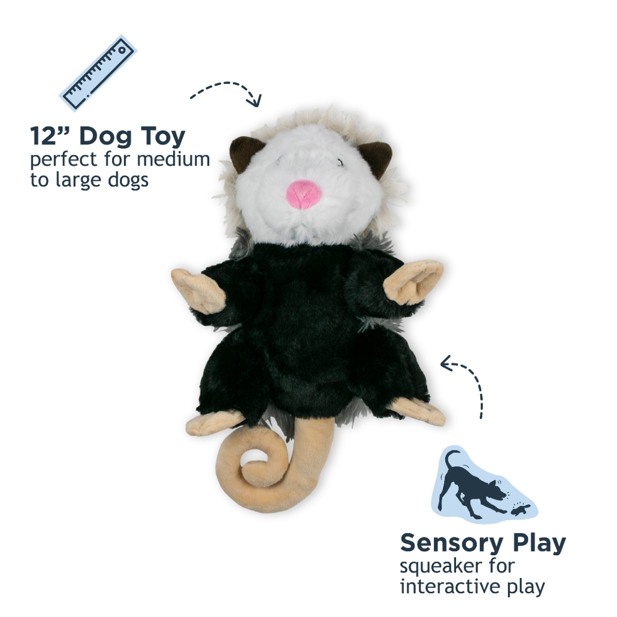Tall Tails Opossum 11"