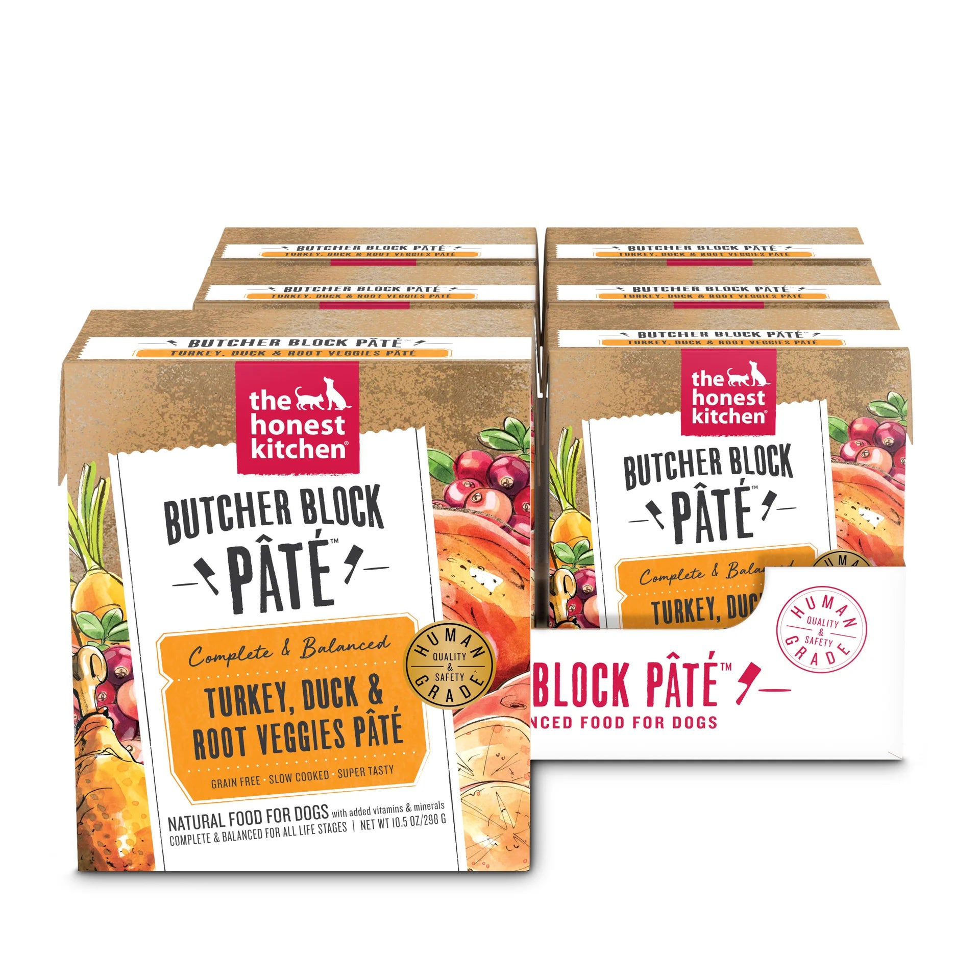 The Honest Kitchen Dog Turkey Duck Veggies Pate 10.5oz