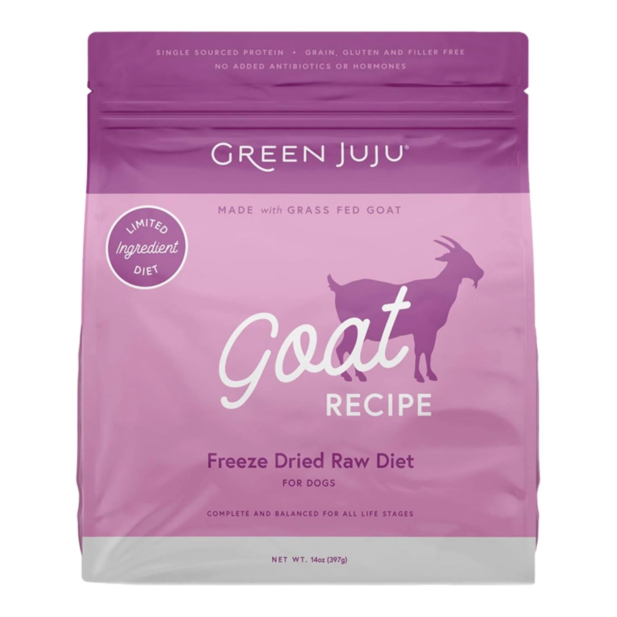 Green Juju Dog Limited Ingredient Diet Goat FD 14oz