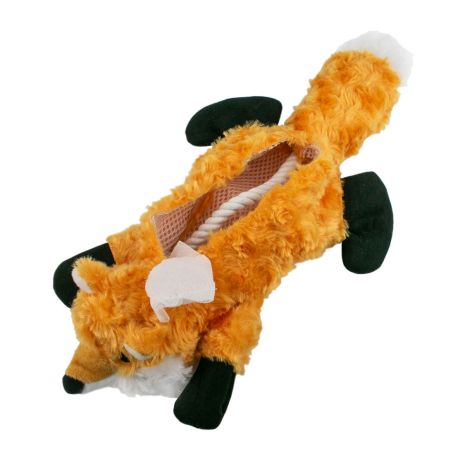 Tall Tails Stuffless Fox Squeaker Toy