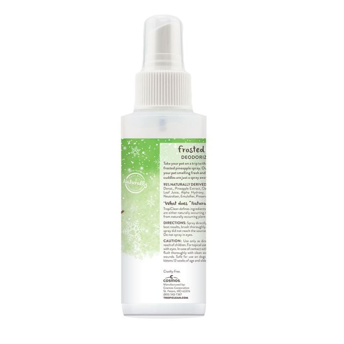 Tropiclean Frosted Pineapple Deodorizing Pet Spray 4oz