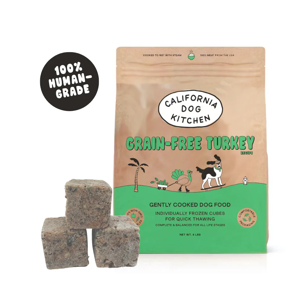 California Dog Kitchen - Grain Free Turkey Cubes 4lbs
