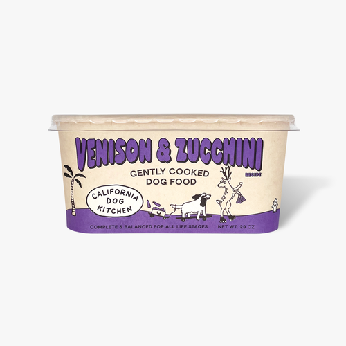 California Dog Kitchen - Venison & Zucchini 1lb