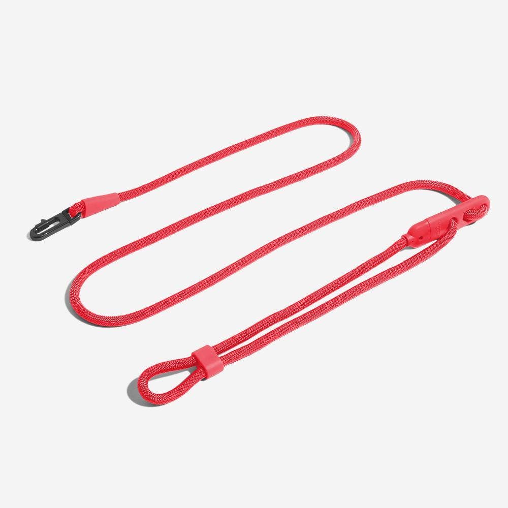 Zee.Dog Hands-Free Leash - Neon Coral