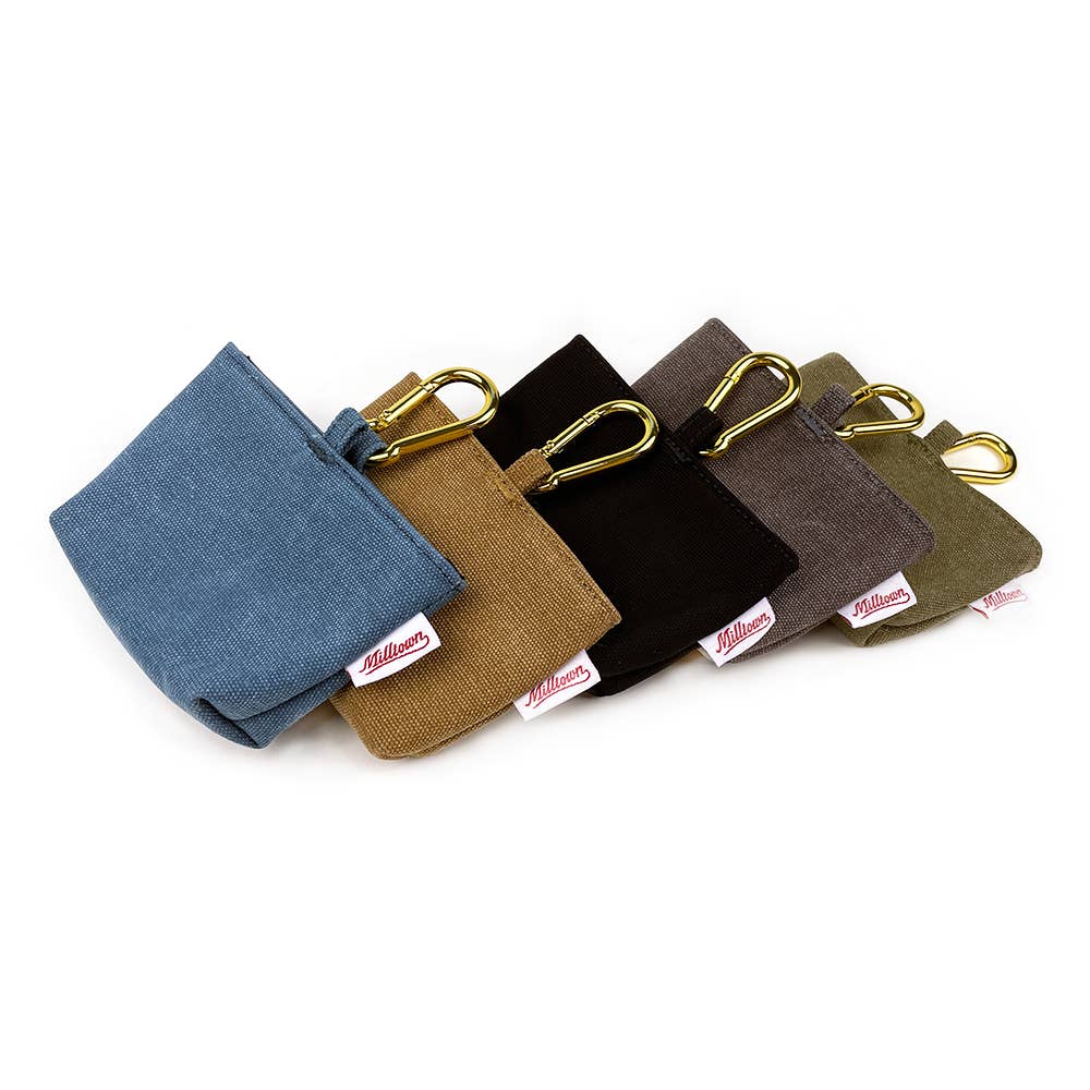 Milltown Brand Dog Treat Case - Pigment Washed Canvas