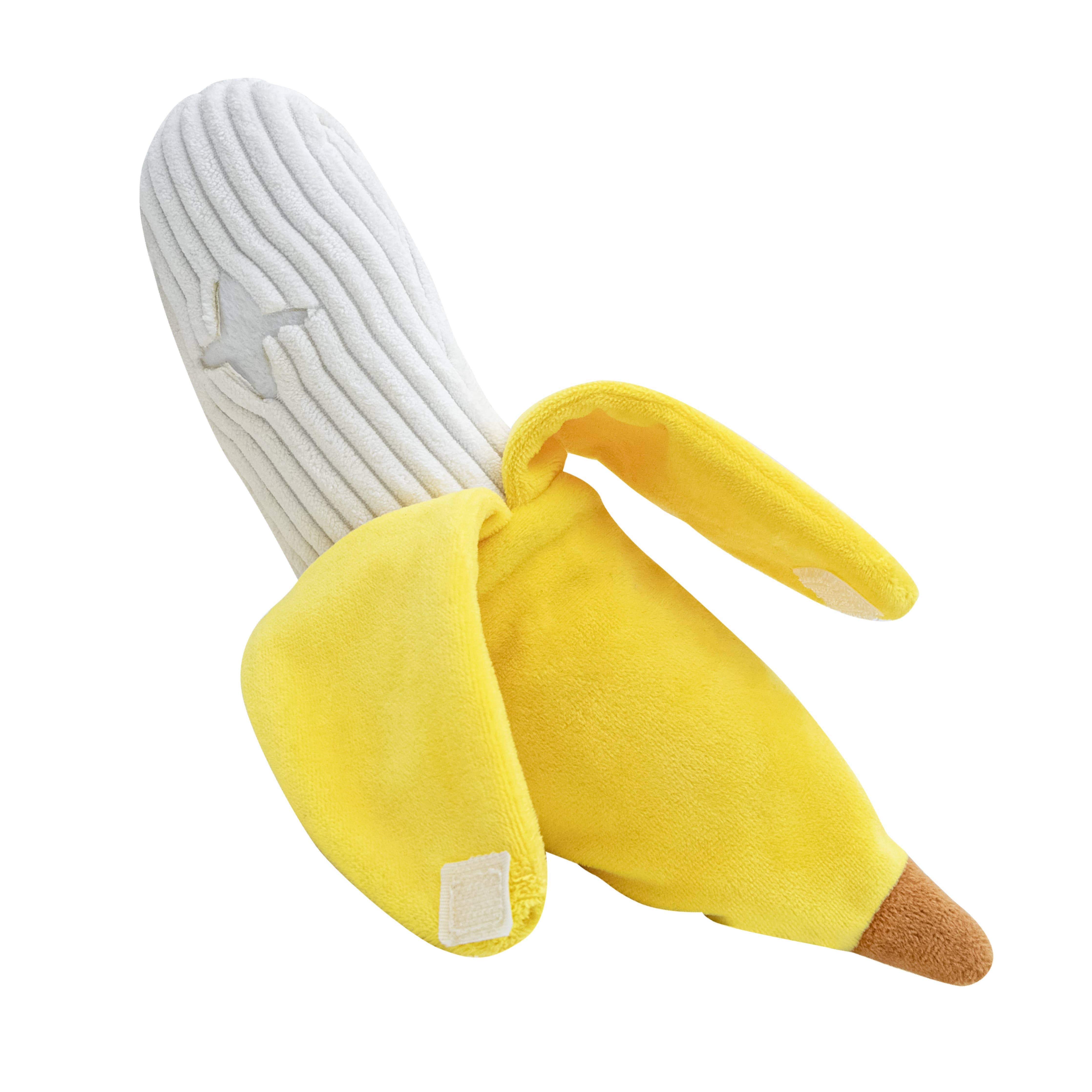 PAWTY Peelable Banana Interactive Dog Toy - Banana Filled Dog Toys