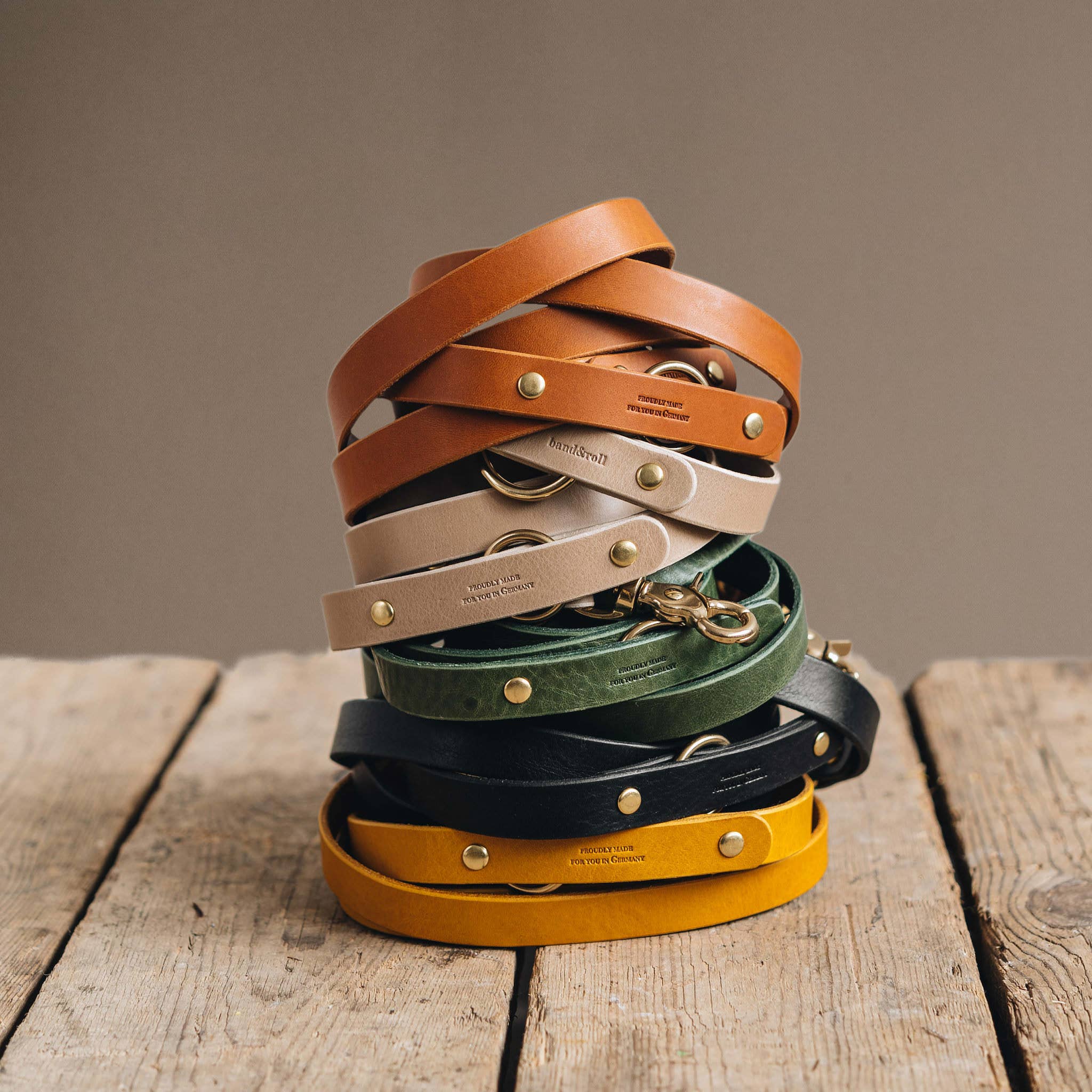 BAND&ROLL Lasso Leather Leash