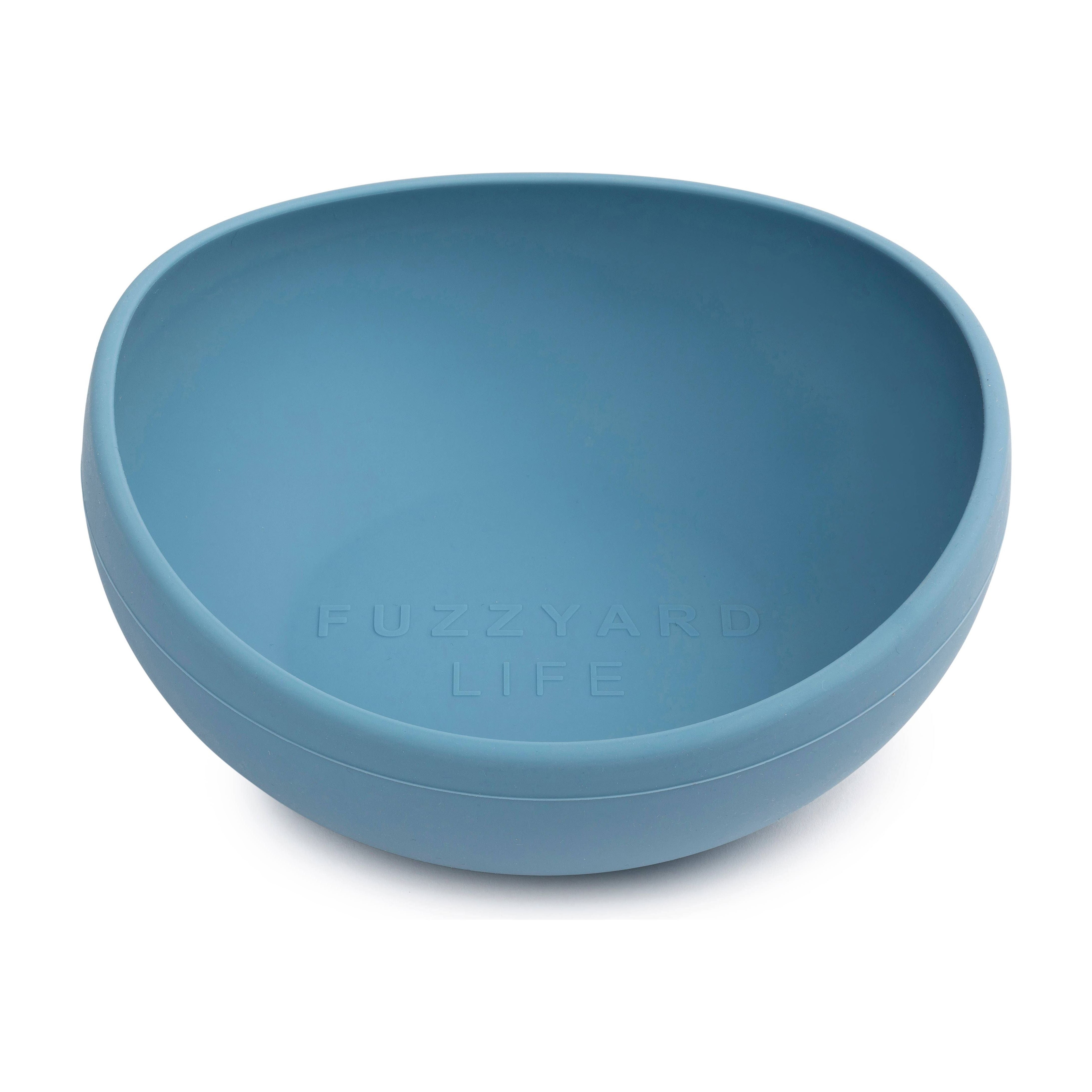 FuzzYard Life Silicone Bowl - French Blue S