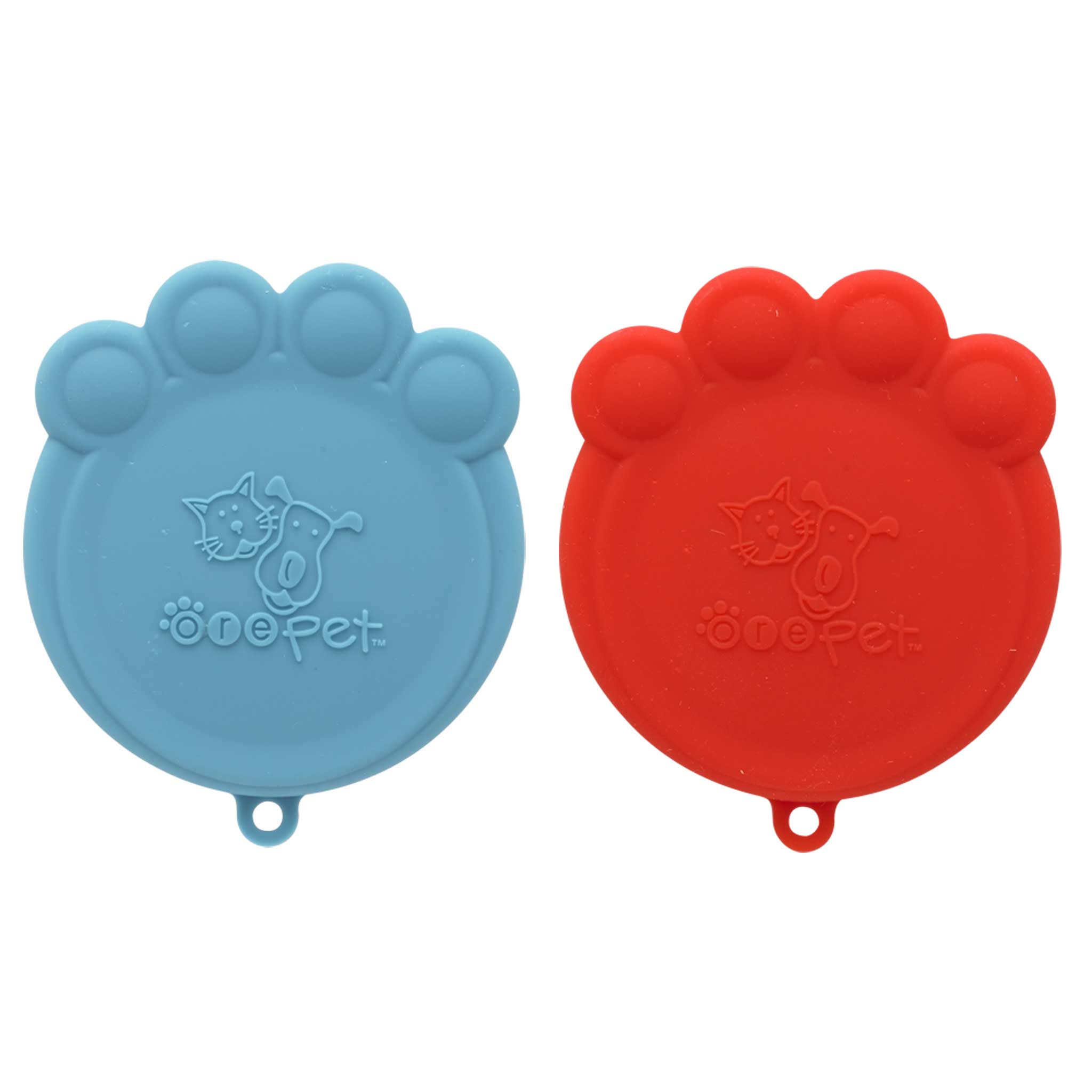 Speckle and Spot Can Cover Set | Red & Blue