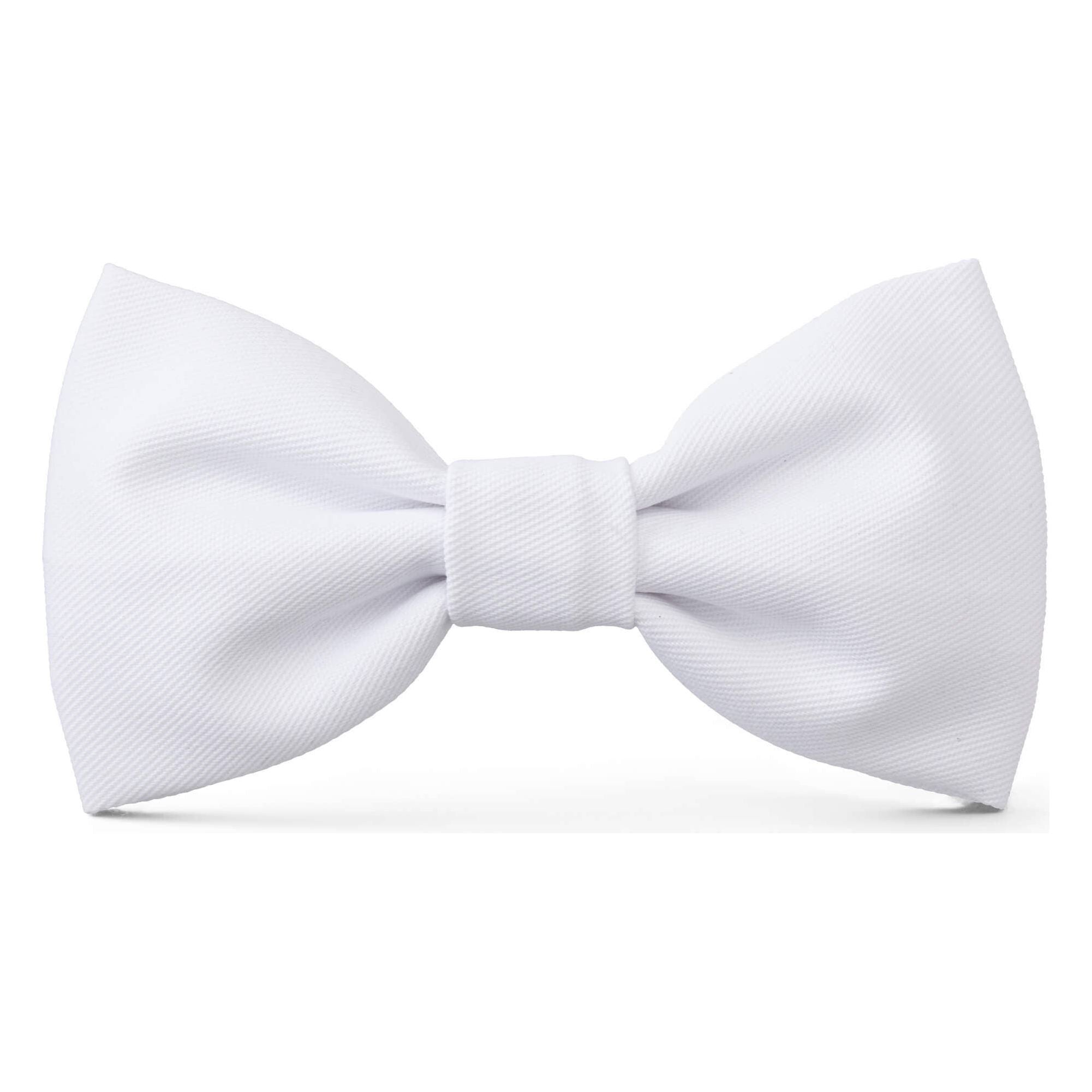 The Foggy Dog White Dog Bow Tie