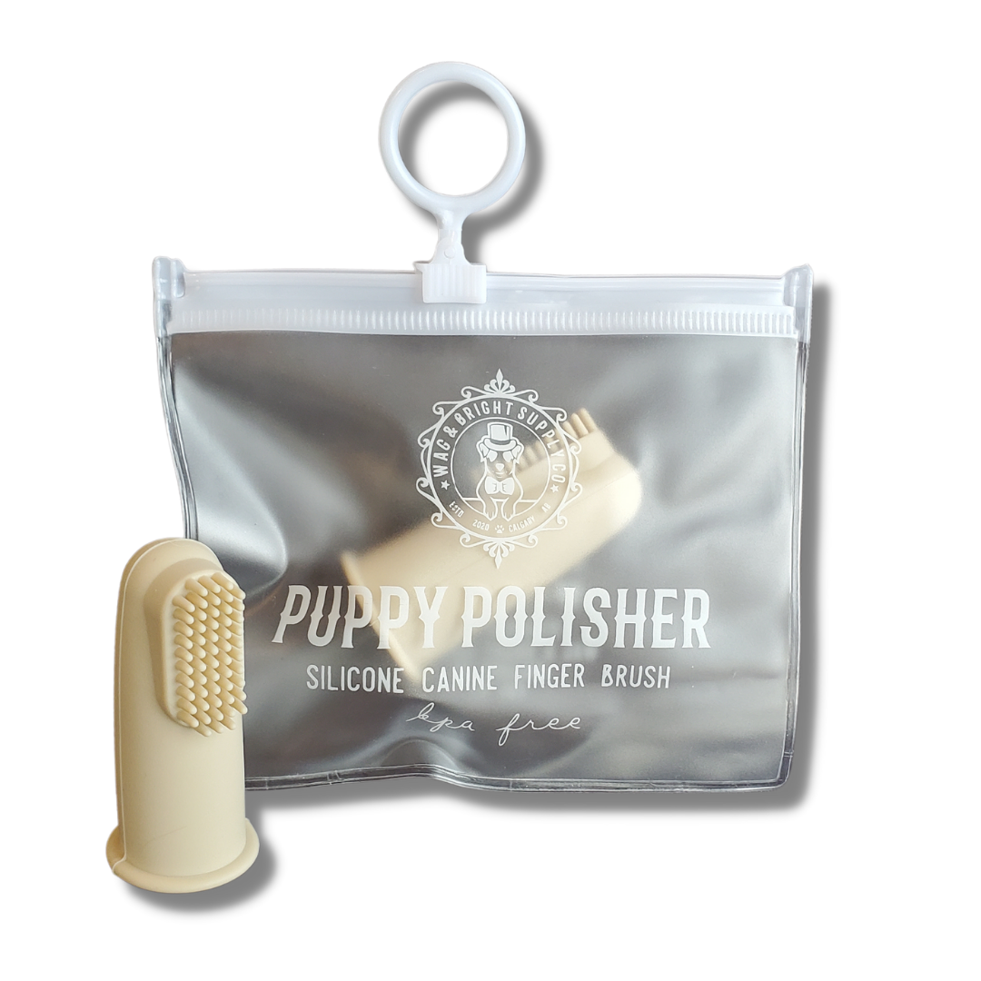 Wag & Bright Puppy Polisher Finger Brush