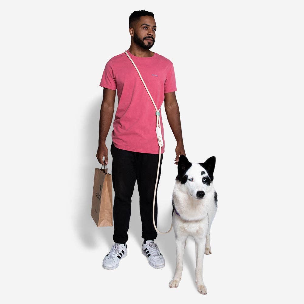 Zee.Dog Hands-Free Leash - Vanilla