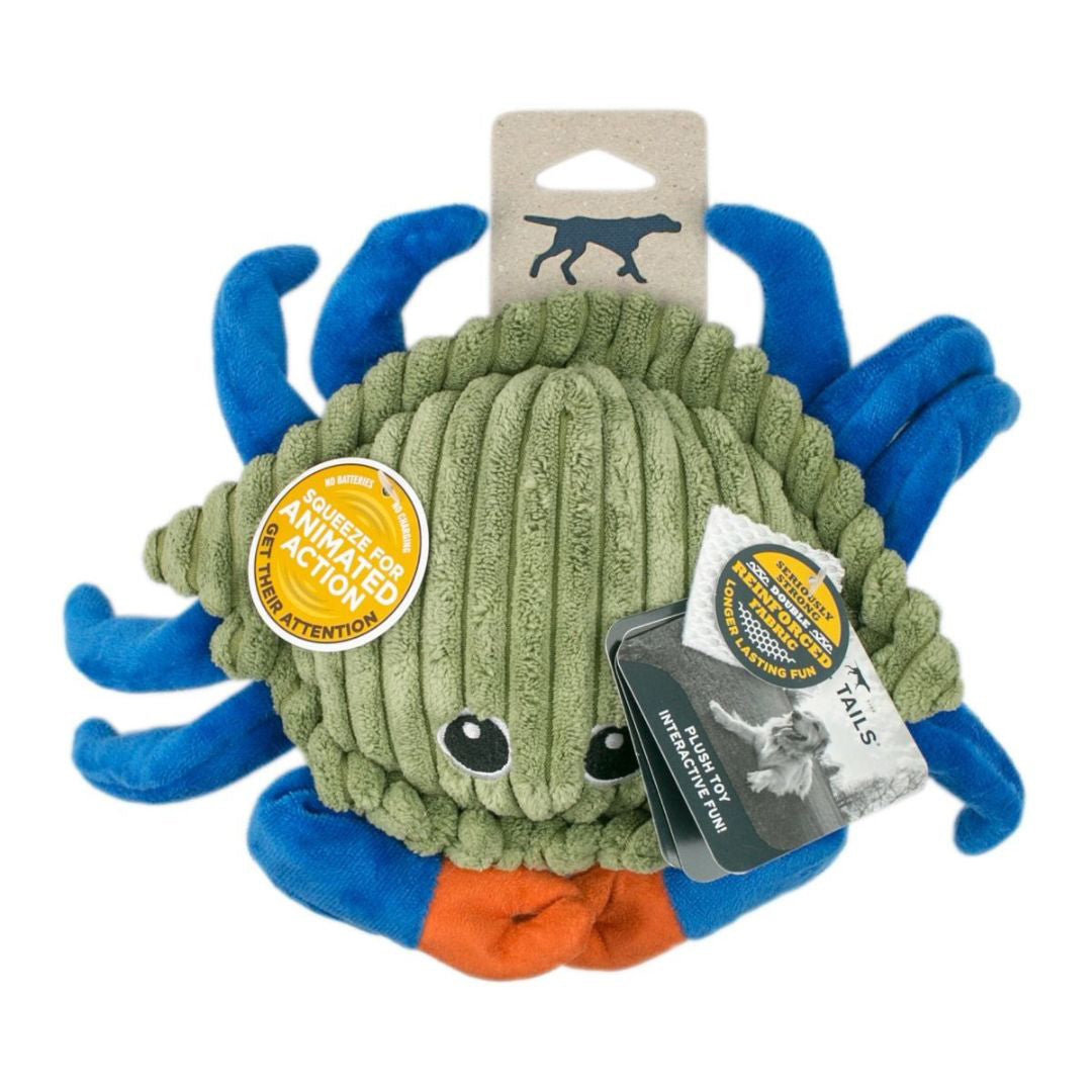Tall Tails Dog Blue Crab 10 Inches