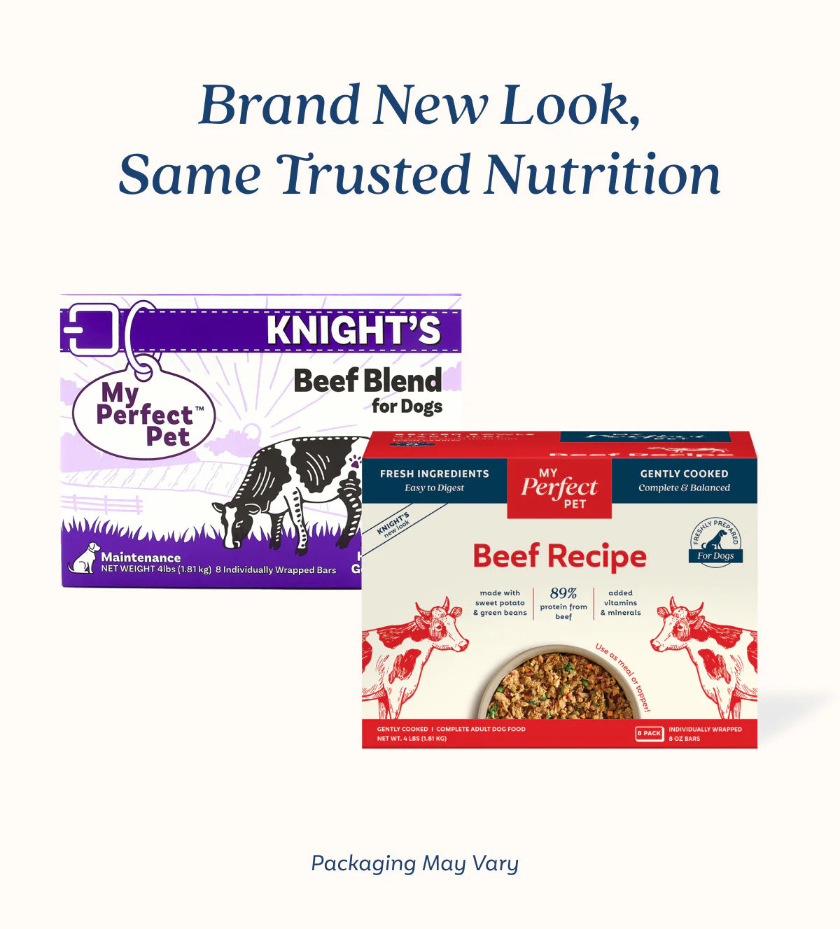 My Perfect Pet Knight's Beef & Vegetable 4lbs