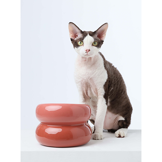 Pehom Soufflé Pet Bowl - Rose Pink